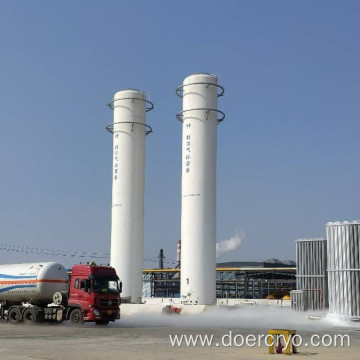 Liquefied Cryogenic LN2O Storage Vessel